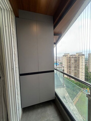 Balcony in 3 BHK Apartment at Rosa Manhattan, Ghodbunder Road – for Sale