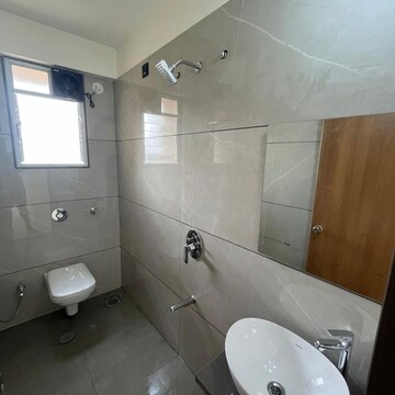 Bathroom in 3 BHK Apartment at Pimple Saudagar – for Rent