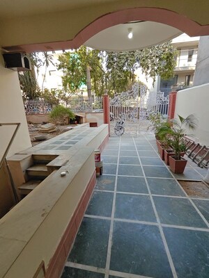 Balcony in 4 BHK Villa at Ansal Sushant Lok I, Sector 43 – for Rent