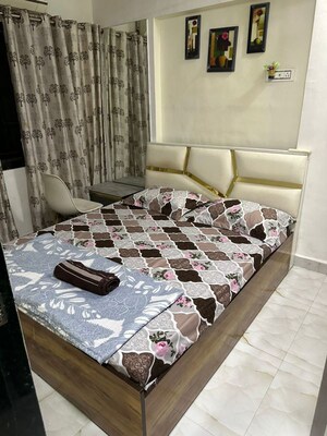 Master Bedroom in 1 BHK Apartment at New Star Palace, Govandi West – for Rent