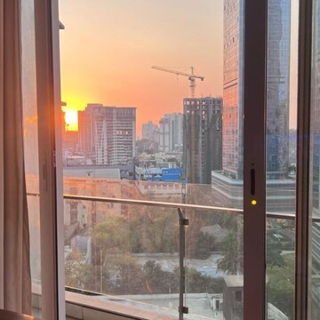 Balcony in 4 BHK Apartment at Lodha Marquise, Century Mills – for Sale