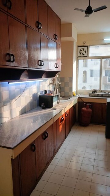 Kitchen in 3 BHK Apartment at DLF Ridgewood Estate, Dlf Phase iv – for Rent
