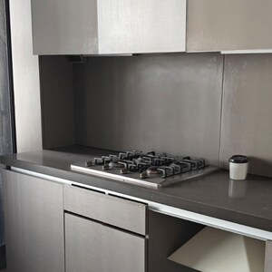 Kitchen in 3 BHK Apartment at Lodha The World Towers World One Tier 2, Empire Mill – for Sale