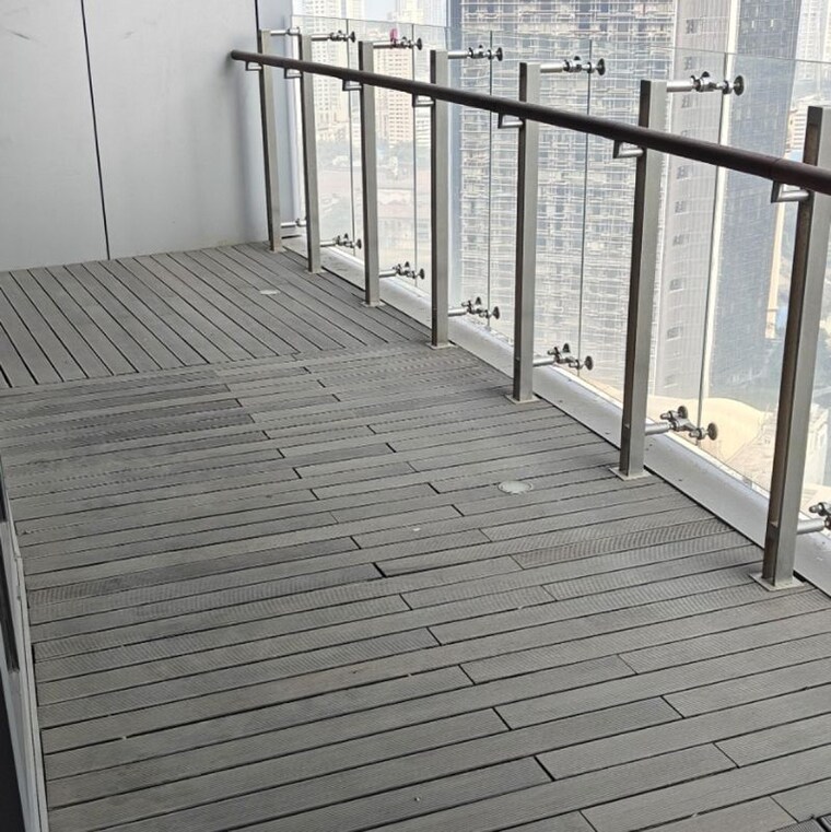 Balcony, lodha-the-world-towers-world-one-tier-2 3 Bedroom 1900 Sq.Ft. Apartment In Empire Mill Mumbai 9863889