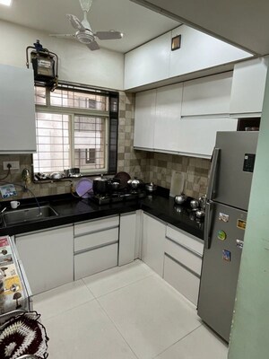 Kitchen in 2 BHK Apartment at Mittal Sun Aura, Sinhagad Road – for Rent