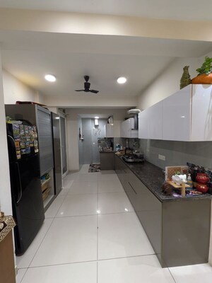 Kitchen in 3 BHK Apartment at Motia Blue Ridge, Dhakoli – for Sale