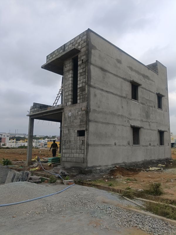 3 BHK + Pooja Room Villa For Sale in Moranapalli