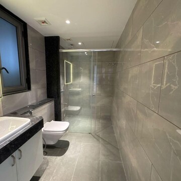 Building Lobby in 4 BHK Apartment at Rustomjee Crown Phase 2, Gokhale Road – for Sale