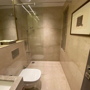 Bathroom in 3 BHK Apartment at Piramal Mahalaxmi, Arthur rd – for Sale