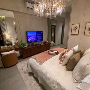 Bedroom in 3 BHK Apartment at Piramal Mahalaxmi, Arthur rd – for Sale