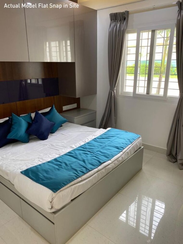 Bedroom, confident-oxygen 3 Bedroom 1247 Sq.Ft. Apartment In Sarjapur Road Bangalore 9863999