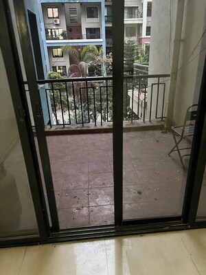 Balcony in 2 BHK Apartment at Brahma Suncity, Wadgaon Sheri – for Rent
