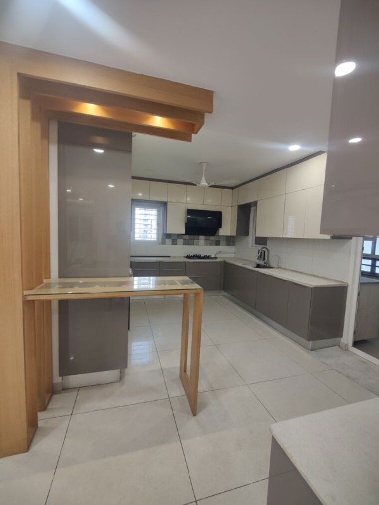 Kitchen, aparna-serene-park 3 Bedroom 2225 Sq.Ft. Apartment In Kondapur Hyderabad 9864022