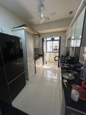 Kitchen in 3 BHK Apartment at Evershine Millennium Paradise, Kandivali East – for Rent