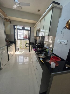 Kitchen in 3 BHK Apartment at Evershine Millennium Paradise, Kandivali East – for Rent