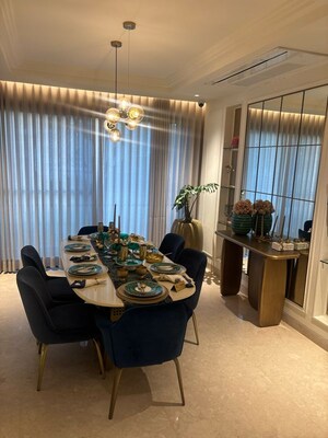 Dining area in 4 BHK Apartment at Sachivalaya Nagar – for Sale