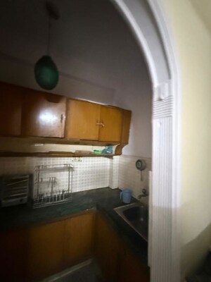 Kitchen in 2 BHK Builder Floor at Khirki Extension – for Rent