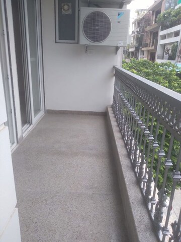 Balcony in 3 BHK Builder Floor at Hauz Khas – for Sale