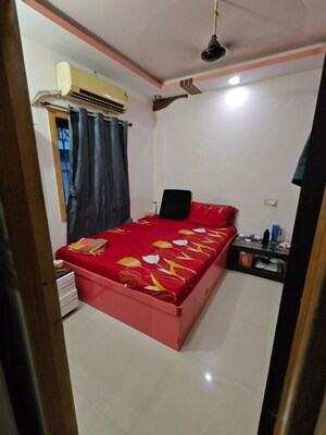 Bedroom in 1 BHK Apartment at Gokuldham Complex, Goregaon East – for Rent