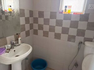 Bathroom in 3 BHK Apartment at Gaur Yamuna City 16th Park View, Gaur Yamuna City – for Sale