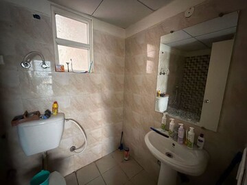 Bathroom in 3 BHK Apartment at Gaur Yamuna City 16th Park View, Gaur Yamuna City – for Sale
