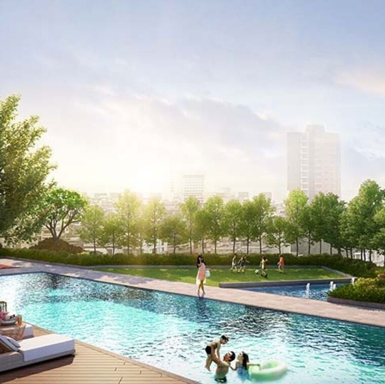 Swimming Pool, lodha-vista 3 Bedroom 1352 Sq.Ft. Apartment In Dhuru Wadi Mumbai 9864132