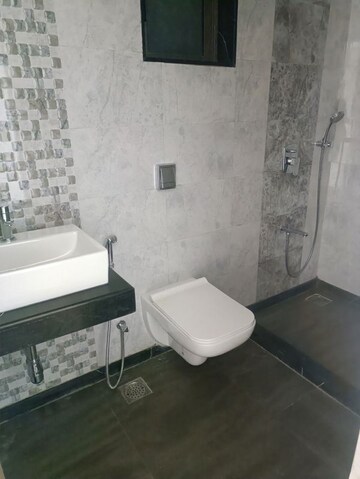 Bathroom in 2 BHK Apartment at Rajesh Raj Infinia, Malad West – for Rent