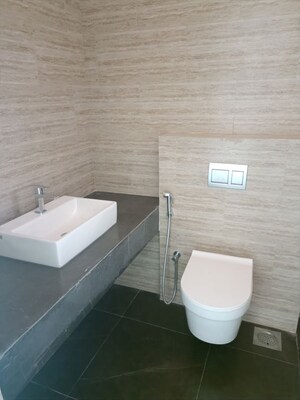 Bathroom in 2 BHK Apartment at Rajesh Raj Infinia, Malad West – for Rent