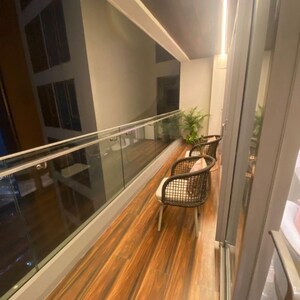 Balcony in 3 BHK Apartment at Piramal Mahalaxmi, Arthur rd – for Sale