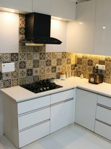 Kitchen in 1 BHK Apartment at New Cuffe Parade, Wadala – for Rent