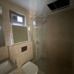 Bathroom in 3 BHK Apartment at Piramal Mahalaxmi, Arthur rd – for Sale