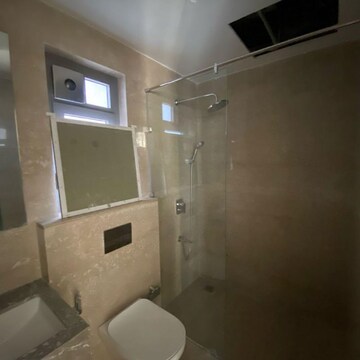 Bathroom in 3 BHK Apartment at Piramal Mahalaxmi, Arthur rd – for Sale