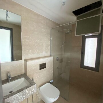 Bathroom in 3 BHK Apartment at Piramal Mahalaxmi, Arthur rd – for Sale