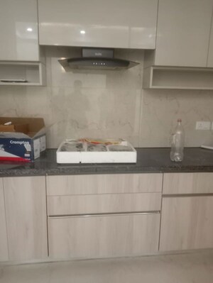 Kitchen in 3 BHK Builder Floor at Smart World Orchard, Sector 61 – for Rent