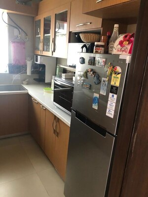 Kitchen in 3 BHK Builder Floor at Ansal API Esencia, Sector 67 – for Rent