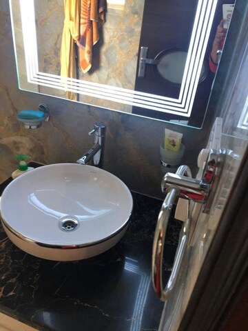 Bathroom in 3 BHK Builder Floor at Ansal API Esencia, Sector 67 – for Rent