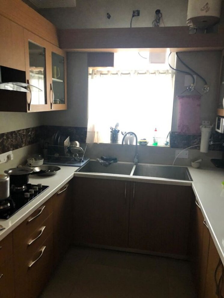 Kitchen, ansal-api-esencia 3 Bedroom 2000 Sq.Ft. Builder Floor In Sector 67 Gurgaon 9864160