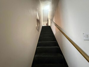 Staircase in 4 BHK Apartment at Vasant Kunj – for Rent