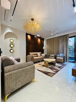 Bedroom in 4 BHK Builder Floor at Ansal API Esencia, Sector 67 – for Sale