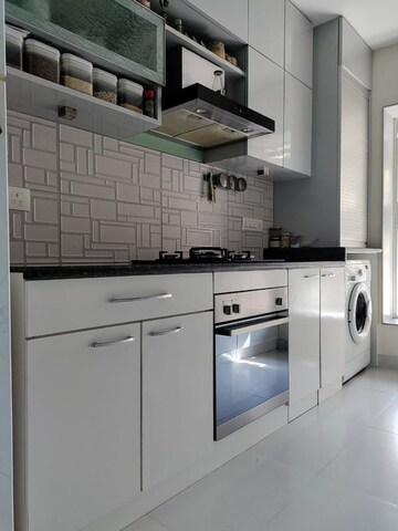 Kitchen in 2 BHK Apartment at Ekta Heights Khar West, Khar West – for Rent