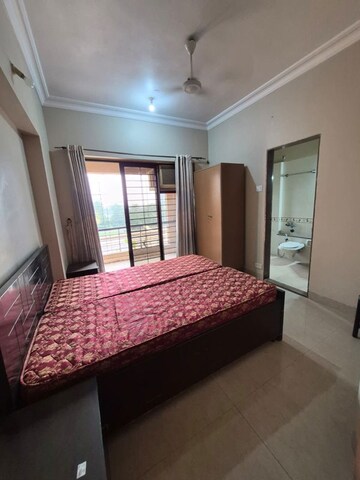 Bedroom in 3 BHK Apartment at Raheja Interface Heights, Malad West – for Rent