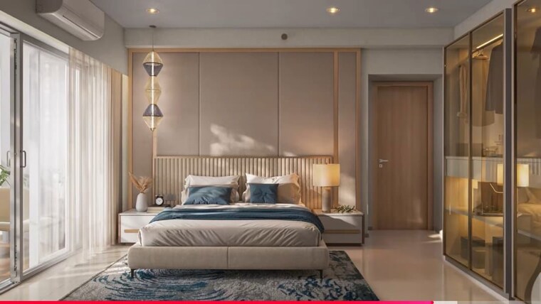 Bedroom, godrej-woods 2 Bedroom 1193 Sq.Ft. Apartment In Thanisandra Main Road Bangalore 9864255