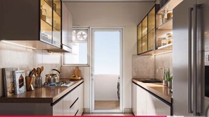 Kitchen in 2 BHK Apartment at Godrej Parkshire, Hoskote – for Sale