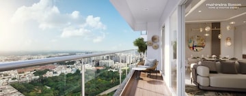 Balcony in 2 BHK Apartment at Mahindra Blossom, Whitefield – for Sale