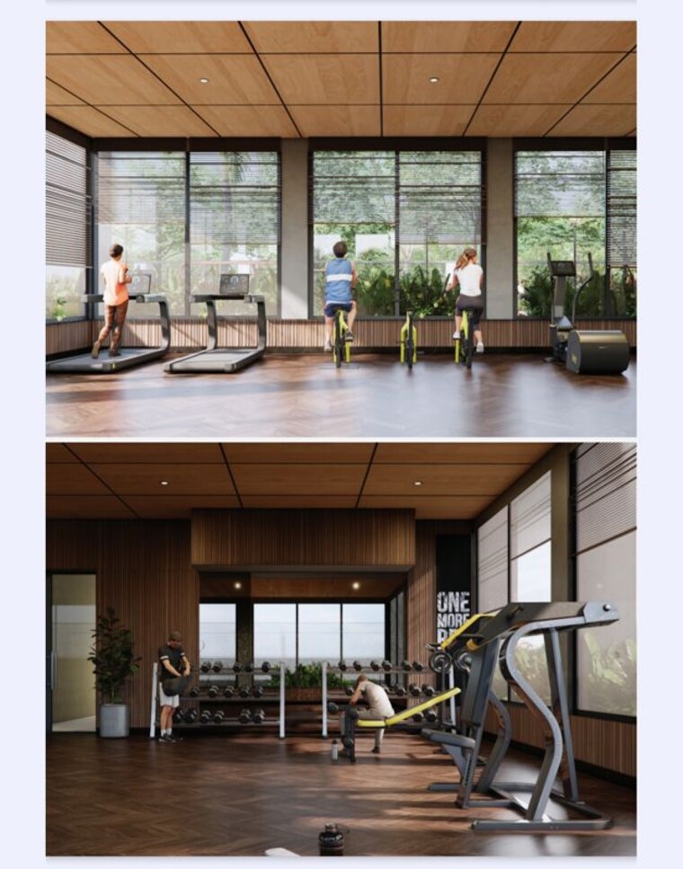 Gym, hennur 2 Bedroom 1241 Sq.Ft. Apartment In Hennur Bangalore 8847759