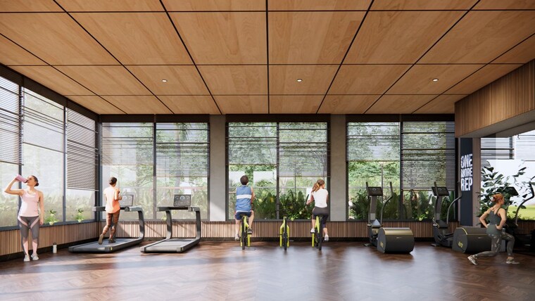 Gym, hennur 2 Bedroom 1241 Sq.Ft. Apartment In Hennur Bangalore 8847759
