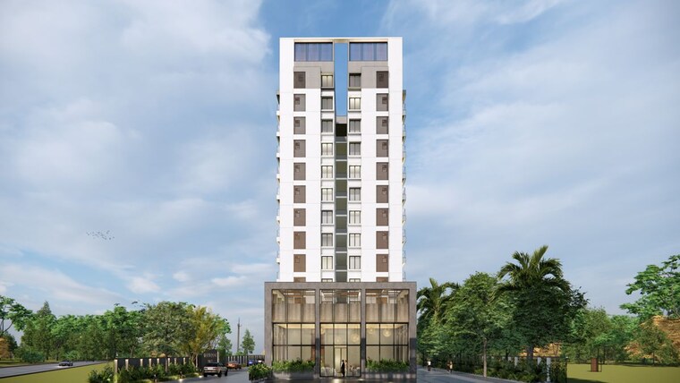 Exterior View, hennur 2 Bedroom 1201 Sq.Ft. Apartment In Hennur Bangalore 8847768