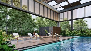 Swimming Pool in 2 BHK Apartment at Hennur – for Sale