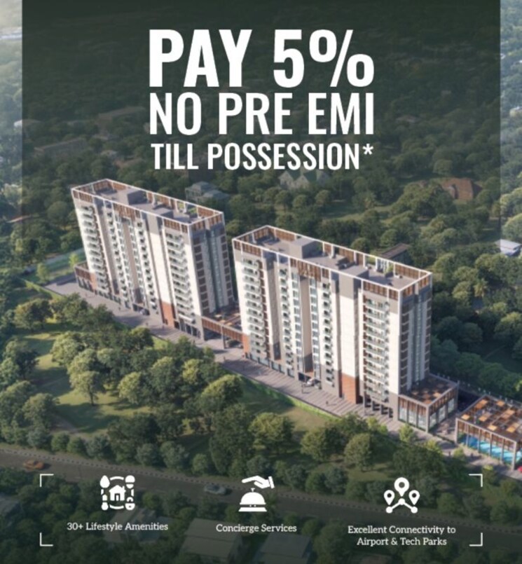 Exterior View, hennur 4 Bedroom 2482 Sq.Ft. Apartment In Hennur Bangalore 9191287