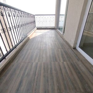 Balcony in 3 BHK Apartment at ATS Triumph, Dhanwapur – for Rent